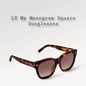 Louis Vuitton Brown Tortoise Sunglasses